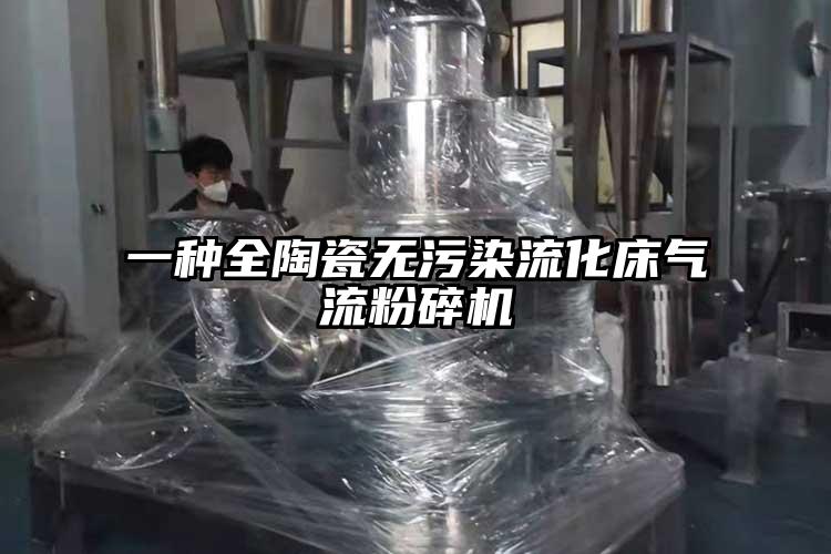 一種全陶瓷無污染流化床氣流粉碎機